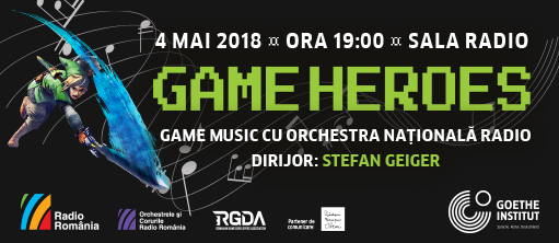 Concert Game Music cu Orchestra Națională Radio