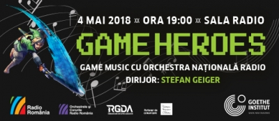Concert Game Music cu Orchestra Națională Radio