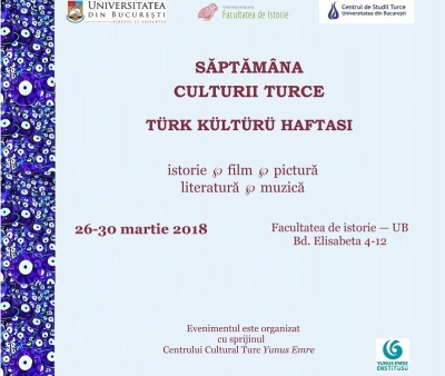 Săptămâna Culturii Turce/ Türk Kültürü Haftas