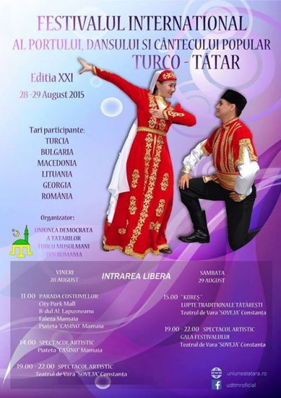 FESTIVALUL INTERNAȚIONAL AL DANSULUI, CÂNTECULUI ȘI PORTULUI TURCO-TĂTAR, , LA CONSTANŢA